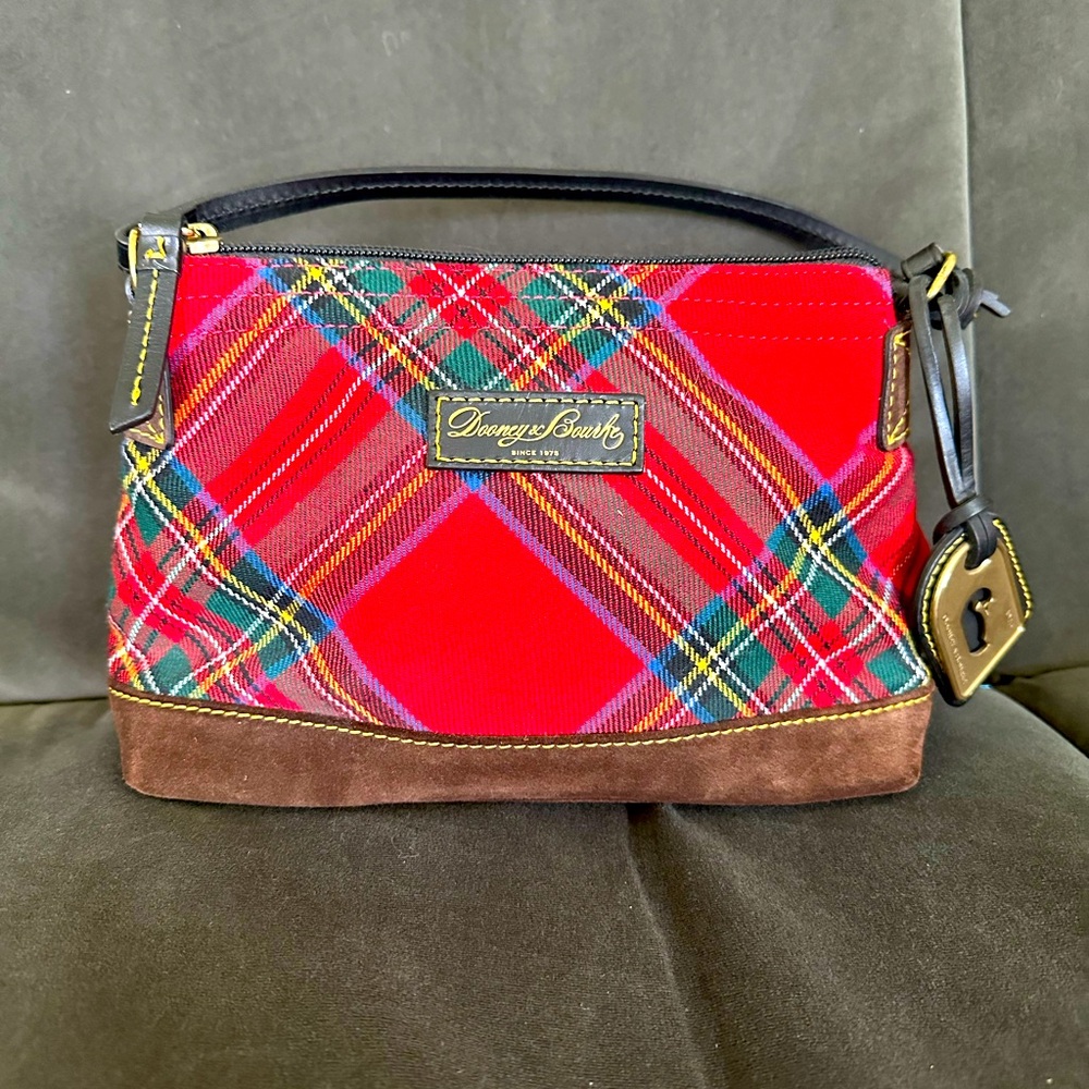 Dooney & Bourke Tartan Plaid Shoulder Bag